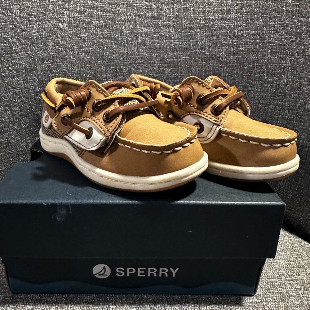 Sperry Toddler Boat Shoes 6c